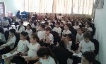 Visita dos alunos do SESI