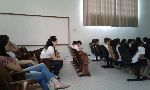 Visita dos alunos do SESI