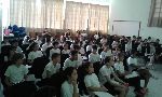 Visita dos alunos do SESI
