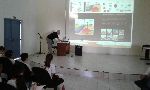 Visita dos alunos do SESI