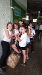 Visita dos alunos do SESI