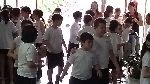 Visita dos alunos do SESI