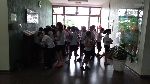 Visita dos alunos do SESI