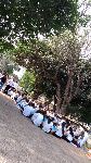 Visita dos alunos do SESI