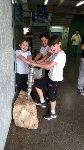 Visita dos alunos do SESI