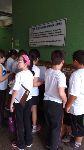 Visita dos alunos do SESI
