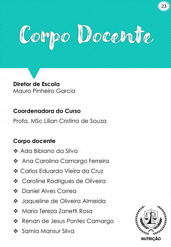 Revista do Curso Técnico em Nutrição - Maio de 2021