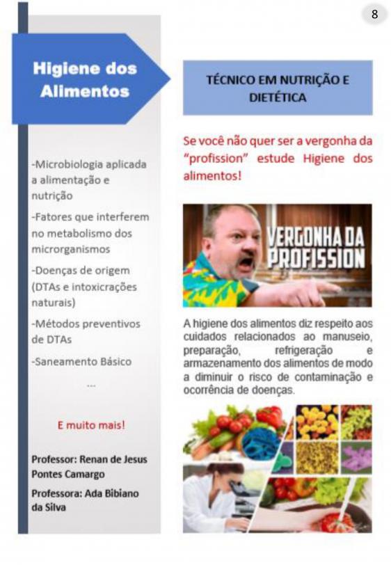 Revista do Curso Técnico em Nutrição - Maio de 2021