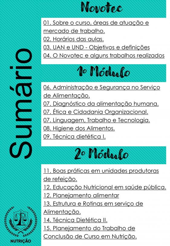 Revista do Curso Técnico em Nutrição - Maio de 2021