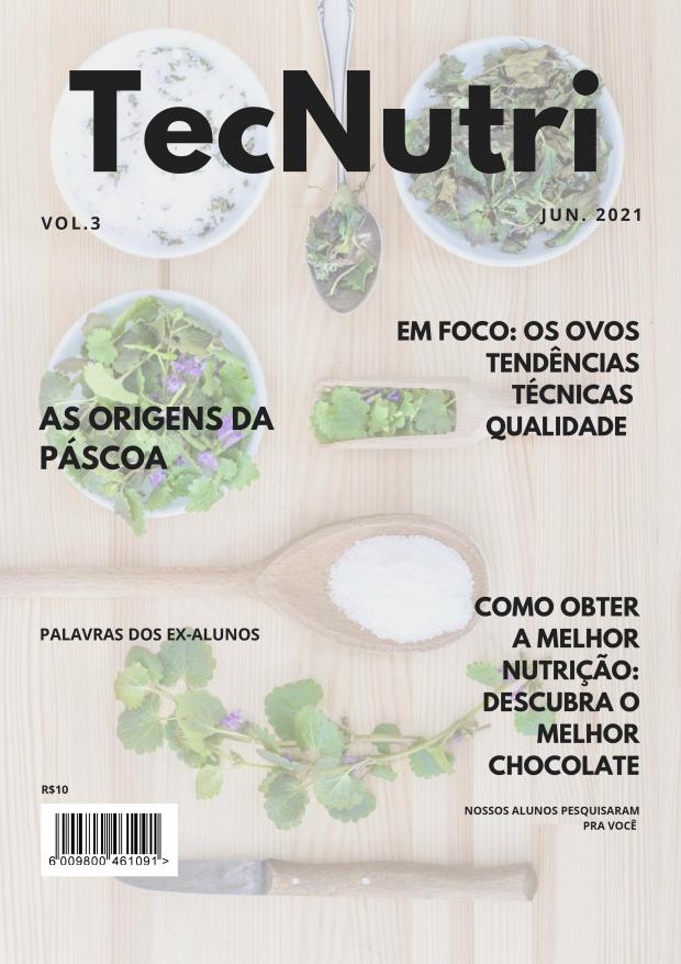 Revista do Curso Técnico em Nutrição - Junho de 2021