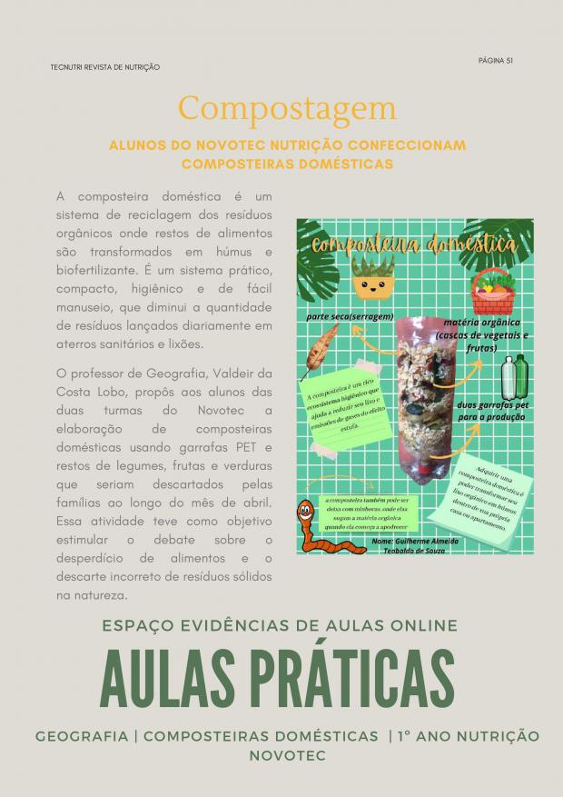 Revista do Curso Técnico em Nutrição - Junho de 2021