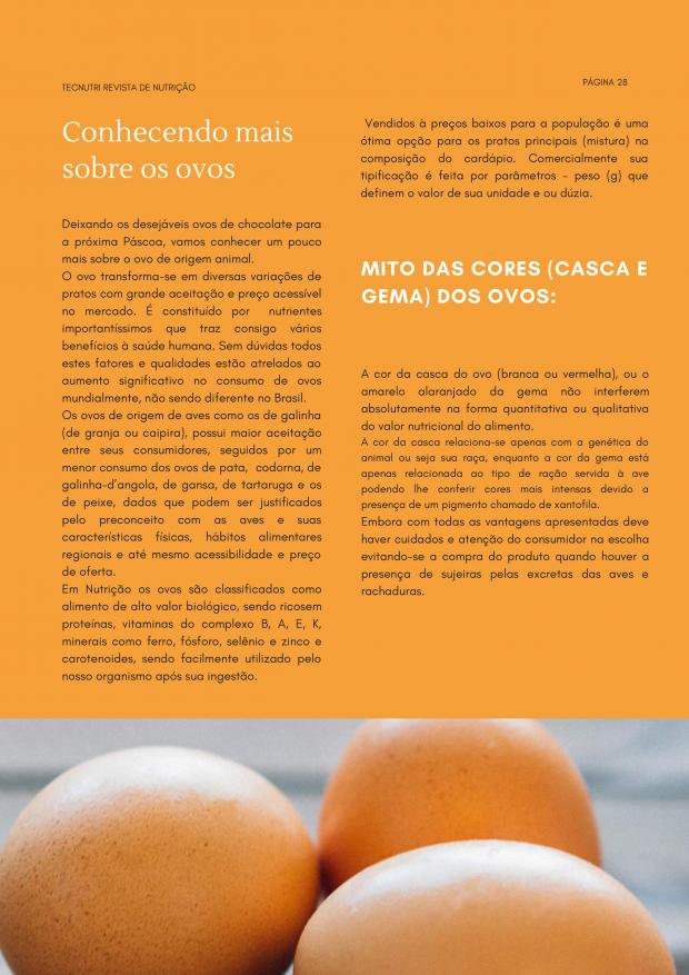 Revista do Curso Técnico em Nutrição - Junho de 2021