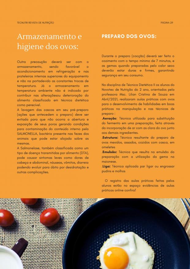 Revista do Curso Técnico em Nutrição - Junho de 2021