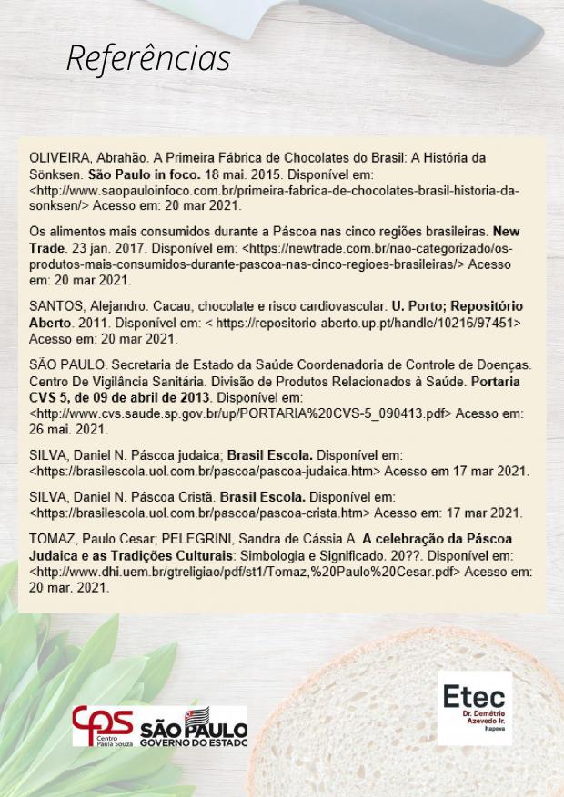 Revista do Curso Técnico em Nutrição - Junho de 2021