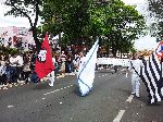 Participação da Etec Itapeva no desfile de aniversário de Itapeva