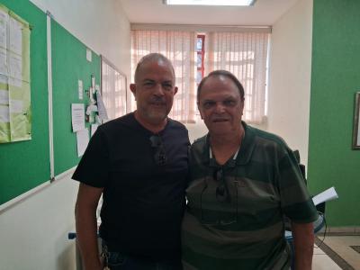 Alunos egressos da primeira turma visitam a ETEC 50 anos após a formatura