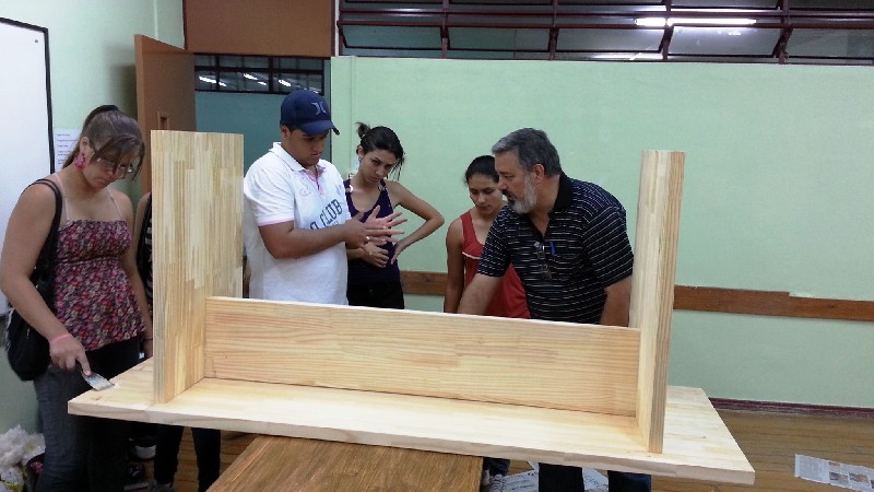 Fabricação das Mesas da nova Sala de Coordenação